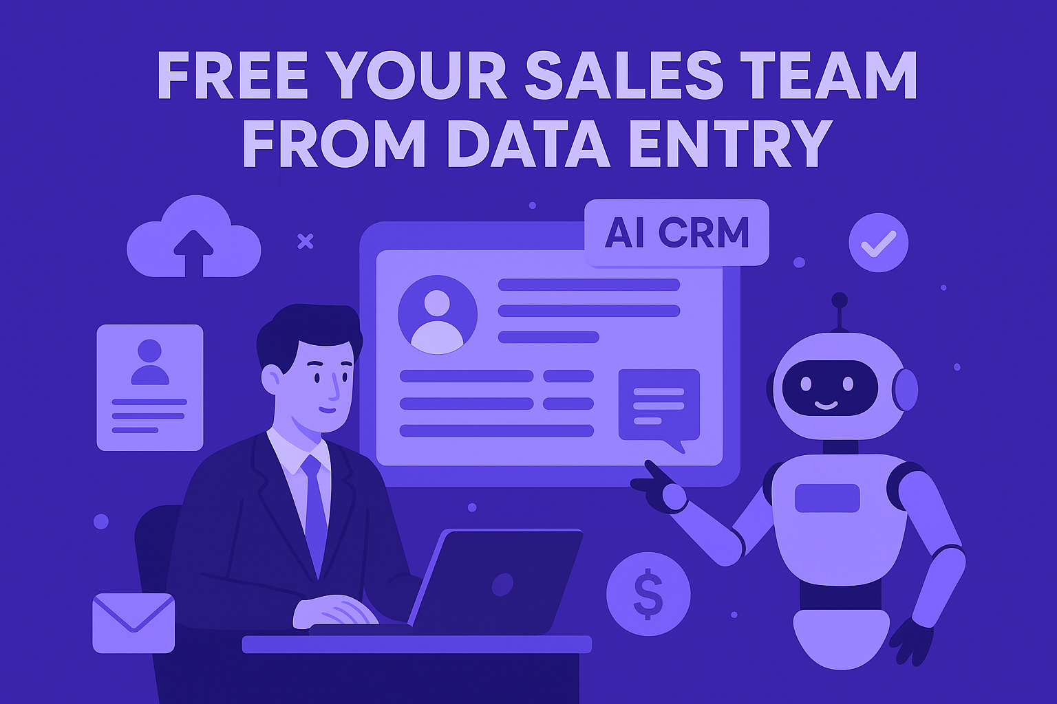 Eliminate Manual CRM Data Entry with AI Automation